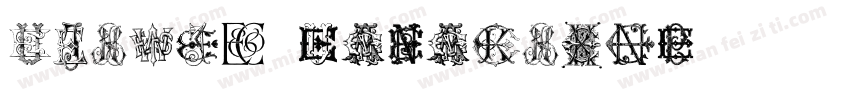 Circle Monograms字体转换